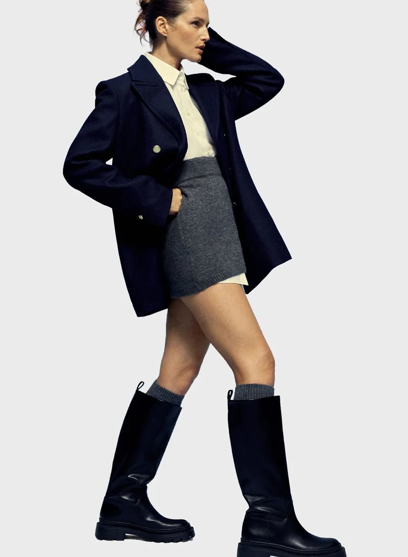 مانجو Casual Knee Boots