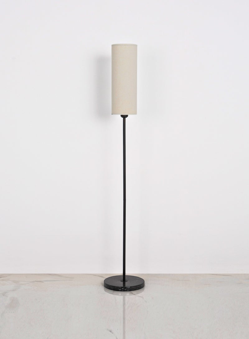 Cluc Petit pavimento black floor lamp - beige - Image 2