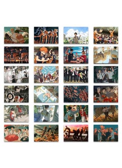 Generic 126 Volleyball Juvenile Stickers High Color Value Juvenile Sense Of Day Diffuse Decoration Mobile Phone Flat Hand Account Luggage Stickers-Color:126 Volleyball Boys [2 Packs Of Sharing Packs]  - Image 1