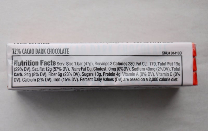 Trader Joe's Belgian Dark Chocolate Bars 3 Variety Pack - Total 9 Bars, 1.7 ounces - Image 5