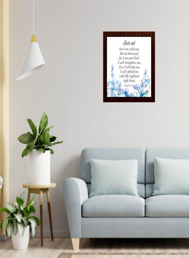 Printality Bible verse Wall Photo Frame Size (8 x 8 inches) Hanging wall Photo frame, Small Photo Frame, verse photo frame, Christians gifts, thank giving scriptures verse photo frame FRMSIND-017 - Image 4