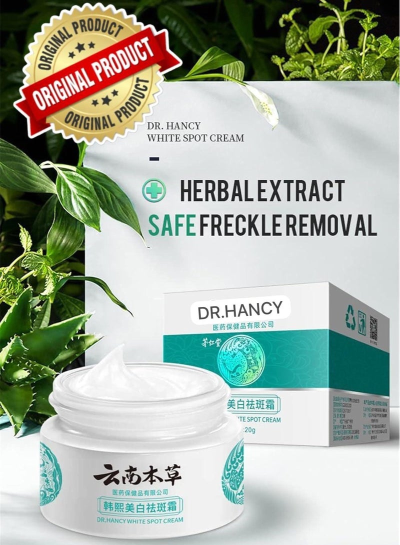 DR. HANCY Original Dr Hancy White Spot Cream Japanese Melasma Cream Formula 20 g For Dark Spot Removal Skin Brightening And Melasma Treatment For All Skin Types - Image 3