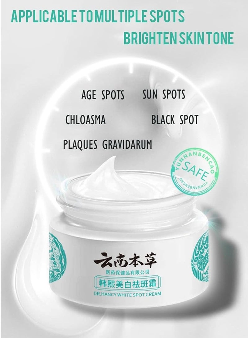 DR. HANCY Original Dr Hancy White Spot Cream Japanese Melasma Cream Formula 20 g For Dark Spot Removal Skin Brightening And Melasma Treatment For All Skin Types - Image 4