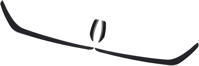 VINGVO Front Bumper Air Splitter, Glossy Black Air Vent Trim, Car Aero Split Part with Glossy Finish, Ideal for 7.5 GTI 2017-2019 - Image 3