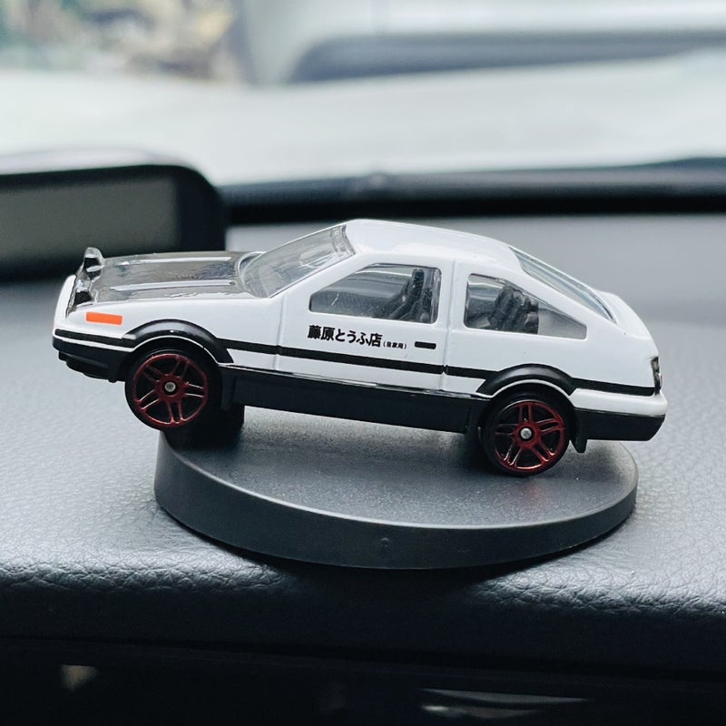 سيارة ألعاب موديل AE86 من الألومنيوم مع قاعدة عرض، مقياس 1:72 - Image 5