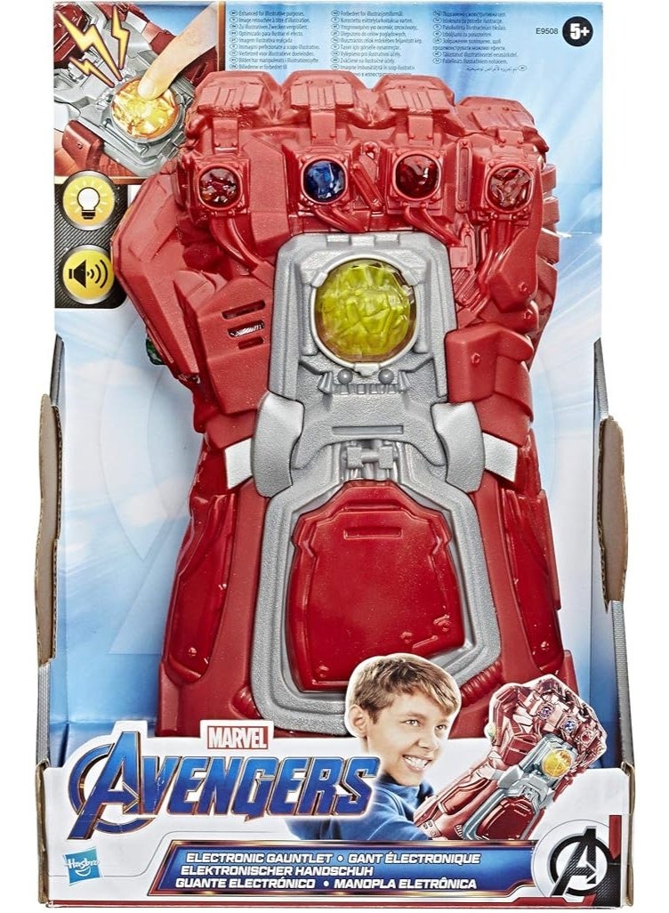Hasbro Toys قفاز إنفينيتي الإلكتروني الأحمر من مارفل أفنجرز: نهاية اللعبة - Image 2