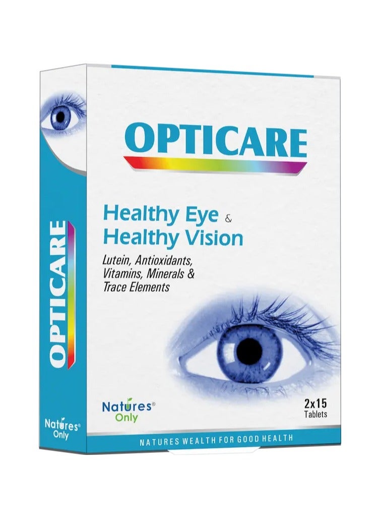 Opticare Healthy Eye and Vision Tablets 30's