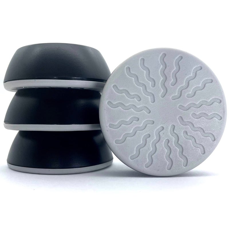 Vmaisi Baby Gate Wall Protector - Protect Walls from Pressure Mounted Pet Dog Gates, 4 Pack Black - Image 1