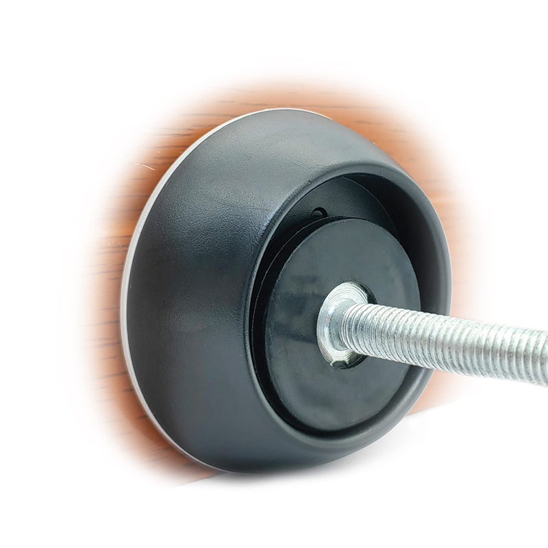 Vmaisi Baby Gate Wall Protector - Protect Walls from Pressure Mounted Pet Dog Gates, 4 Pack Black - Image 4