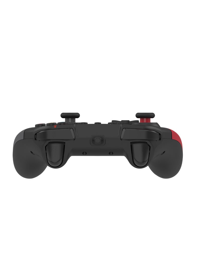Bloody - Wired Gaming Controller GP30, 360 Joysticks Control, Dual Vibration Motors, Anti-Slip Design, Compatible With PC, PS3, Switch, Android Smart TV, Smart Phone And above, Sports Red - Image 1