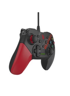 Bloody Wired Gaming Controller GP30, 360 Joysticks Control, Dual Vibration Motors, Anti-Slip Design, Compatible With PC, PS3, Switch, Android Smart TV, Smart Phone And above, Sports Red  - Image 3