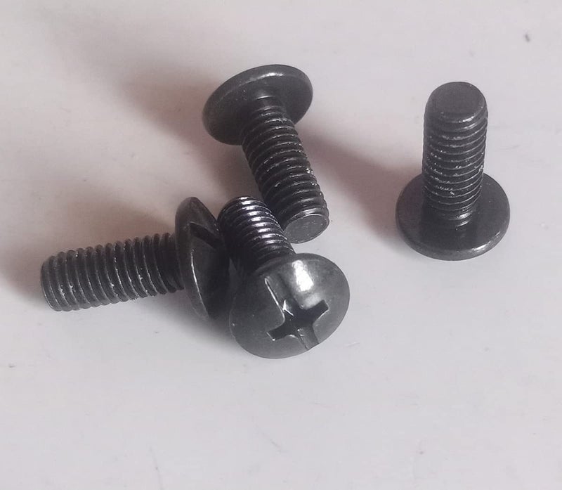 M6 x 15mm Pan Head Machine Screw 4 Pcs - Image 1