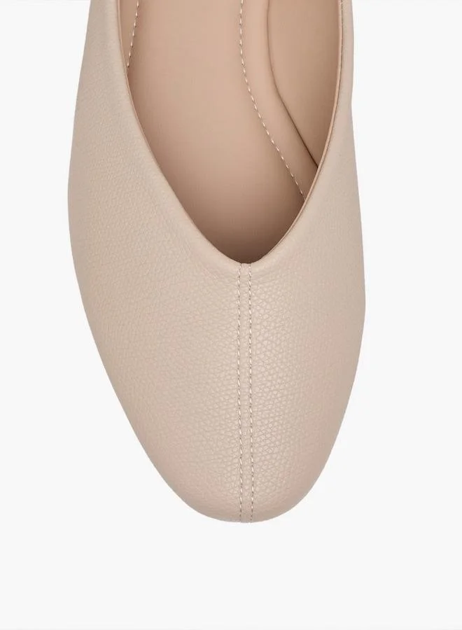 Flora Bella By Shoexpress  Floral Bella Women Textured Ballerina Shoes for Women | Best Price UAE