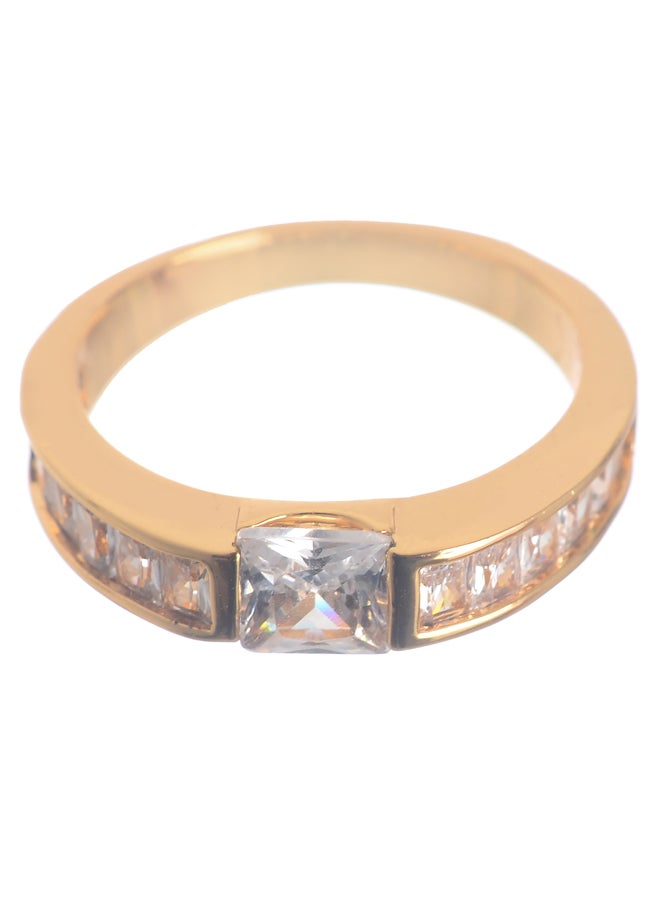 Akher el Ankoud Gold Zircon Ring  - Image 2