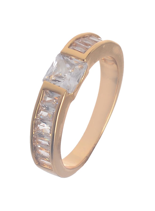 Akher el Ankoud Gold Zircon Ring  - Image 1