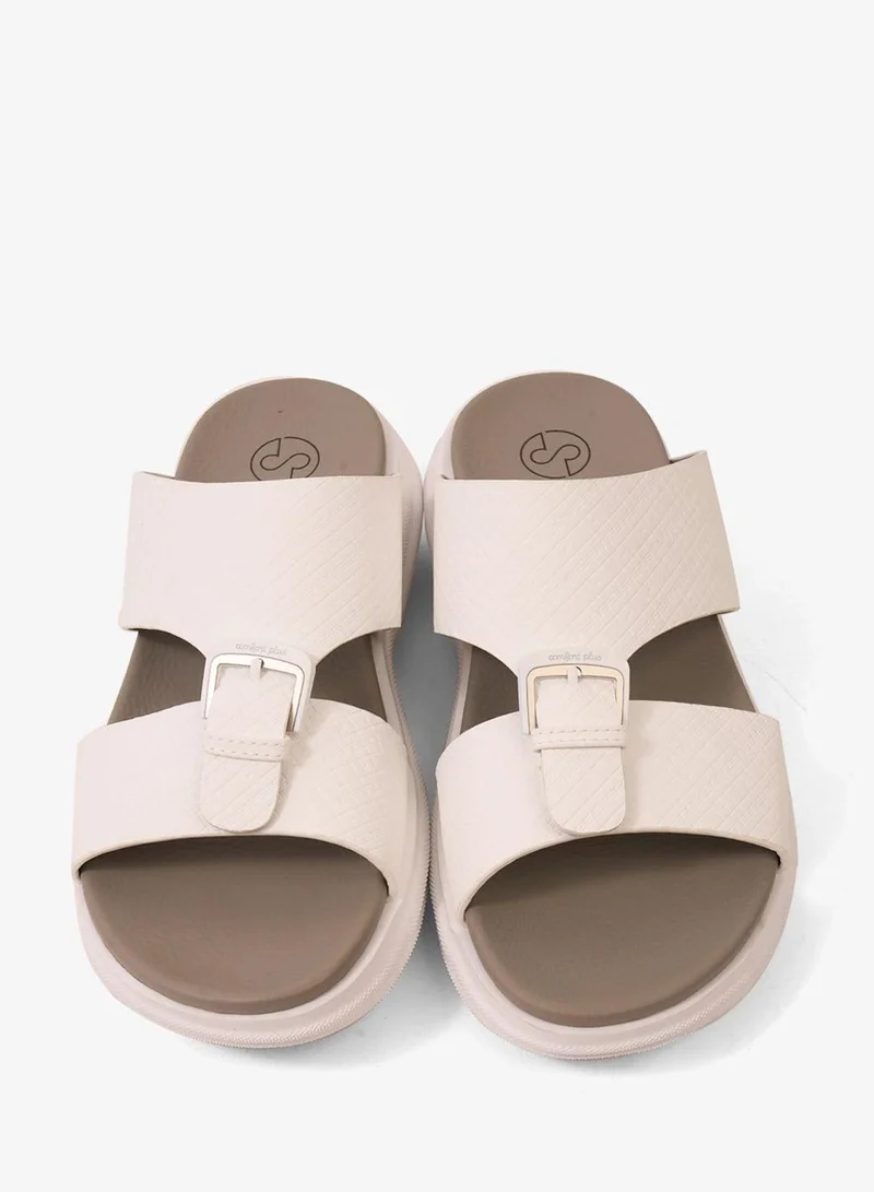 Comfort Plus  COMFORT PLUS PURE MOTION ARABIC SANDALS WHITE for Men | Best Price UAE