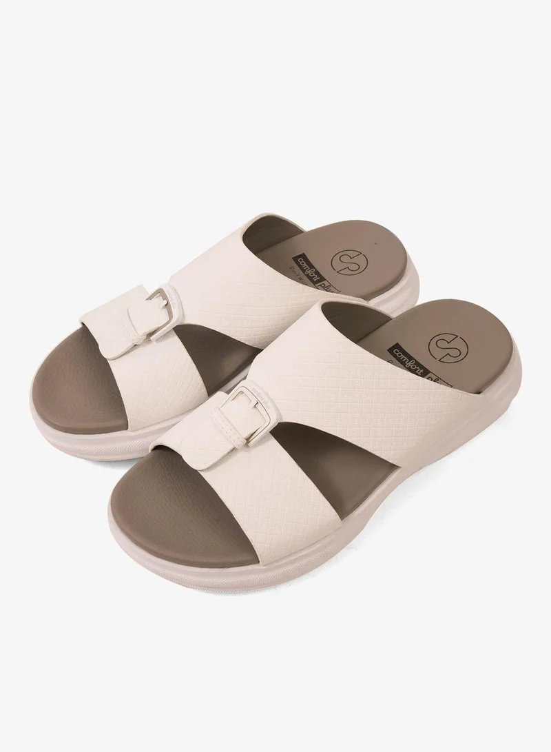 Comfort Plus  COMFORT PLUS PURE MOTION ARABIC SANDALS WHITE for Men | Best Price UAE