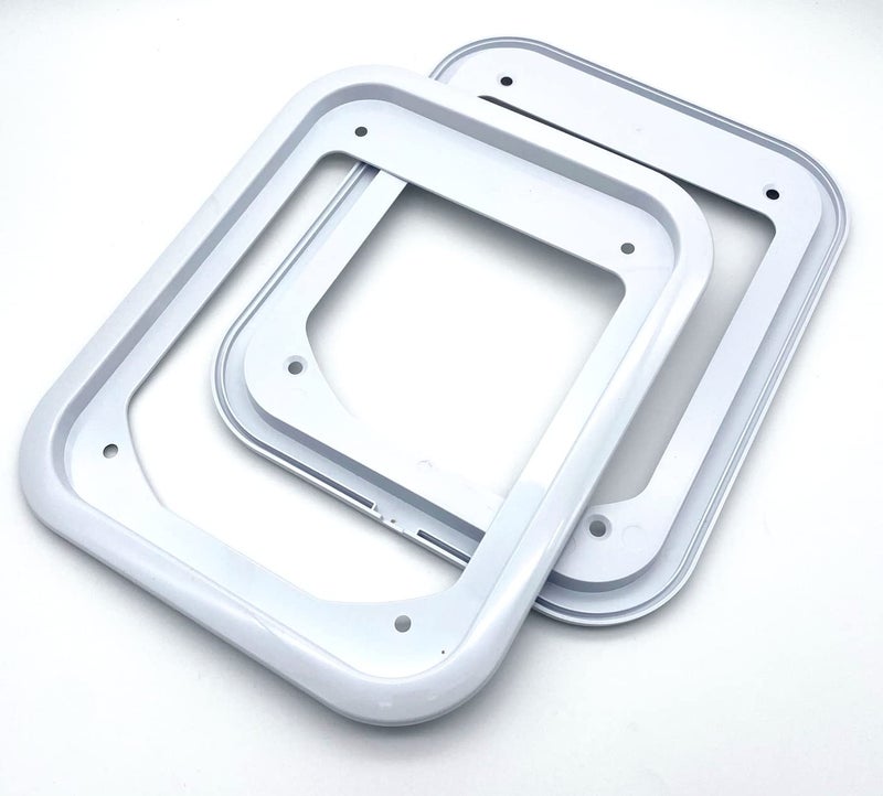 Cat Mate Cat Flap Adapter Kit for UPVC/Metal Doors (387) - Compatible with The 360 Door for Easy Installation, White - Image 5