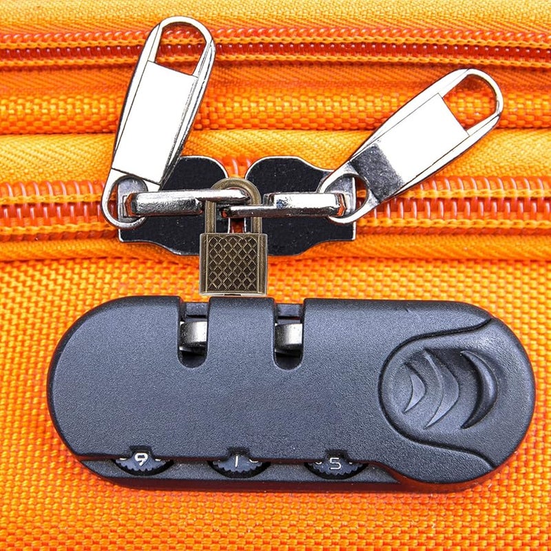 TEHAUX 20 Pack Padlocks Golden For Cabinets Luggage And Storage Keys - Image 3