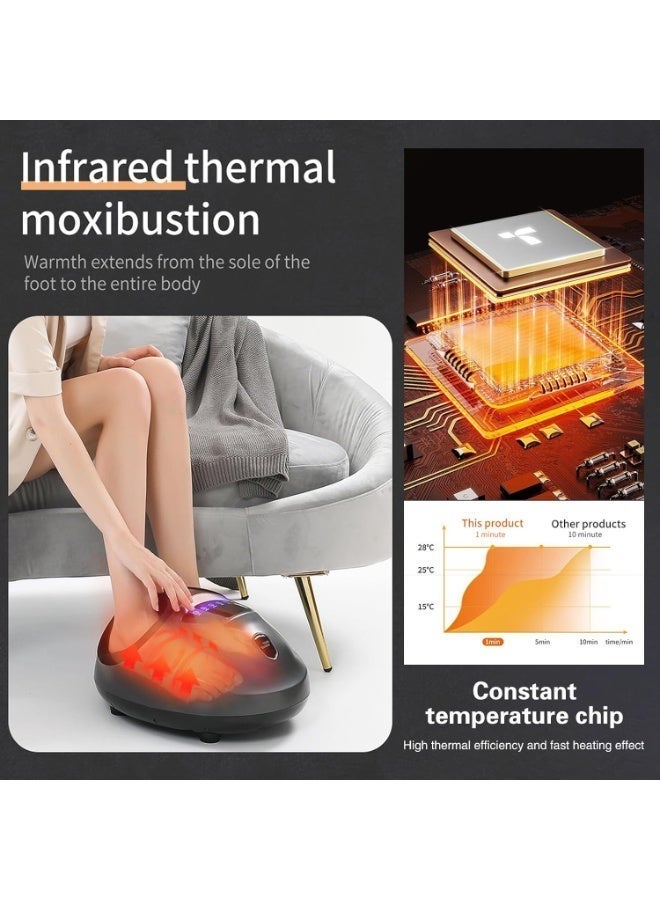 0TO1 TECH Foot Massager Machine, Deep Kneading Massager, Multi-Level Settings & Adjustable Intensity for Home or Office Use - Image 3