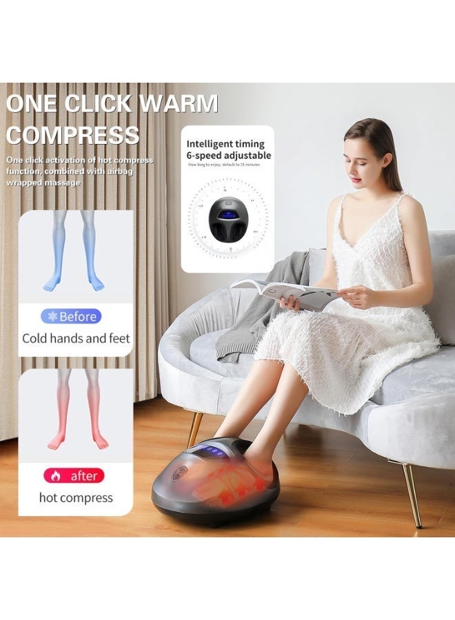 0TO1 TECH Foot Massager Machine, Deep Kneading Massager, Multi-Level Settings & Adjustable Intensity for Home or Office Use - Image 2