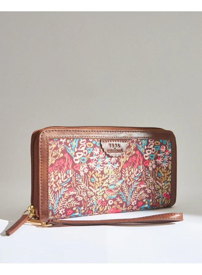 Chumbak TealByChumbak Rainforest Long Wallet