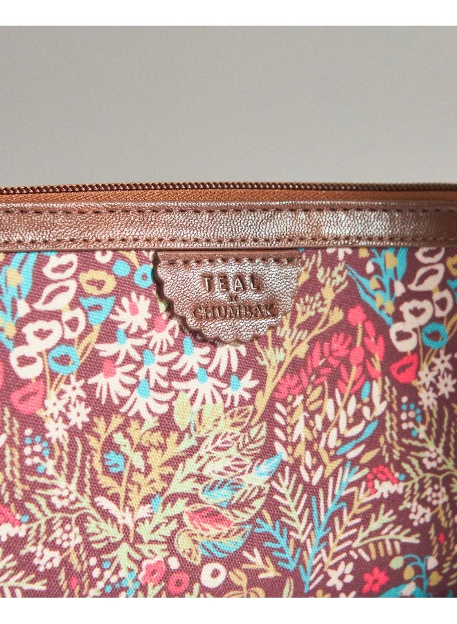 Chumbak TealByChumbak Rainforest Long Wallet