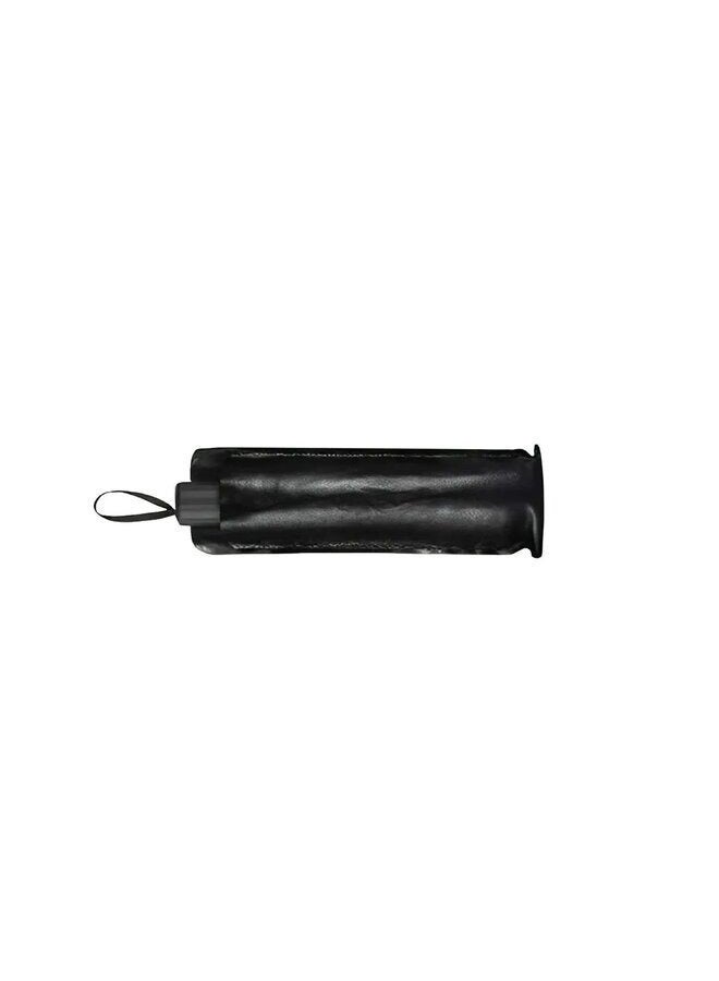 GREEN LION Car Windshield Sun Shade, 140 x 79 cm, Umbrella Style, Retractable, UV Protection, with Carrying Pouch, Black  - Image 2