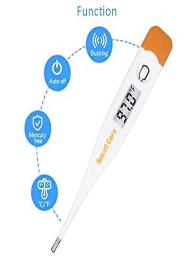SMARTCARE LCD Display Digital Thermometer (Pack 0f 1) - Image 5