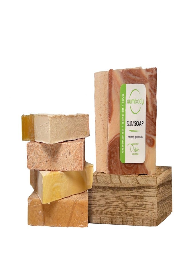 Sumbody USA Handmade Soap Bar - (6pk) Rich Hydration Bath Bars Dry & Sensitive Skin, Moisturizing Bar Soap Face Hands Body Bath Gift Set Men & Women - Image 2