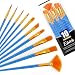 ESRICH 10PCS Paint BrushesPaint Brush for Acrylic PaintingAcrylic Paint Brush Set for Oil WatercolorBody Face Rock Canvas Small Paint Brushes for Kids Adult Drawing - Image 2