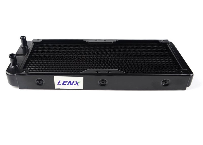 BXQINLENX 18 Pipe Aluminum Heat Exchanger Radiator for PC CPU CO2 Laser Water Cool System Computer 240mmA