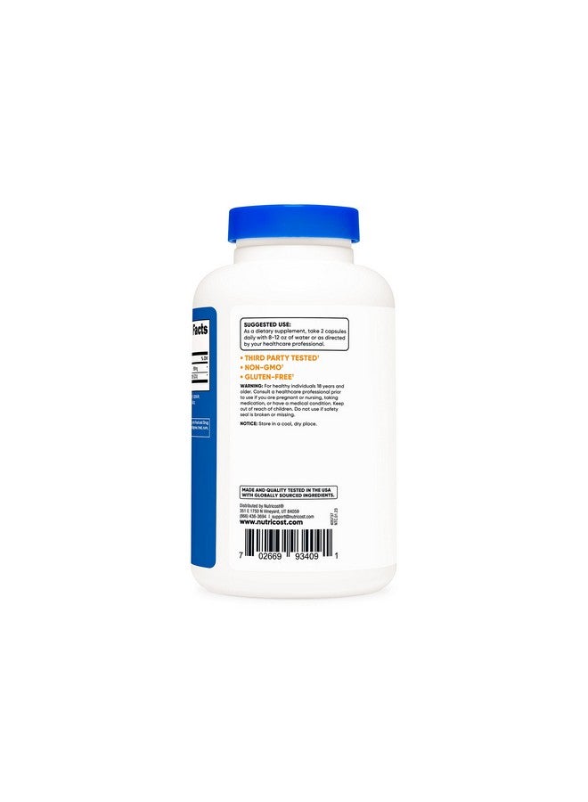 Nutricost Quercetin 880Mg 240 Vegetarian Capsules With Bromelain (165Mg) 120 Servings (440Mg Quercetin Per Cap) Gluten Free Nongmo - Image 4