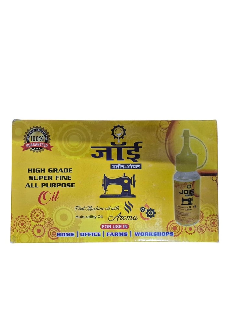Generic Jain Button Joie Machine Oil for Sewing Machines MultiPurpose Lubricant for Singer Usha Brother Pack Of 2pcs 50ml in one bottle  - Image 4