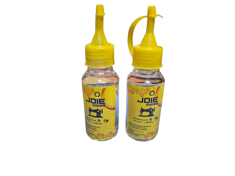 Generic Jain Button Joie Machine Oil for Sewing Machines MultiPurpose Lubricant for Singer Usha Brother Pack Of 2pcs 50ml in one bottle  - Image 1