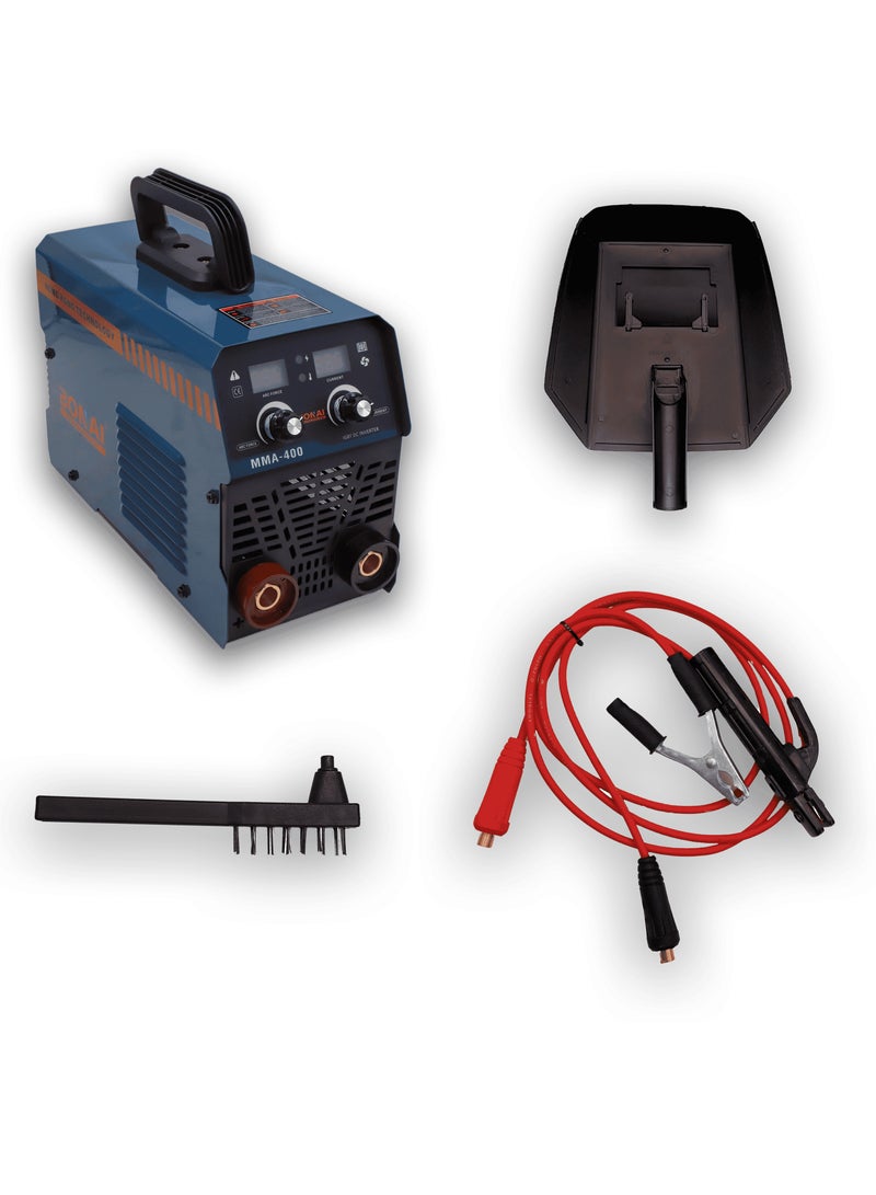 BONAI ARC-400 Inverter Welder, MMA Stick Welding Machine with IGBT Technology, Portable Professional Welding Equipment with Digital Display, Cooling Fan, IP21 Rated, Insulation Grade F, BN-HK89 - Image 1