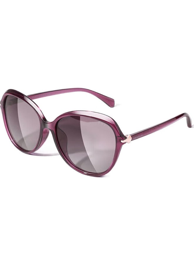 PARIM Large Frame Sunglasses, Fashionable And Elegant, Round Face, Sun Protection, Uv Protection, Polarized Glasses For Women, 71423 - Image 1