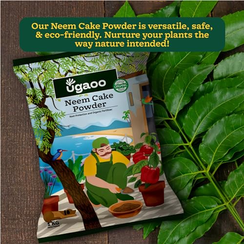 Ugaoo Neem Cake Powder for Plants 1 Kg - Organic Fertilizer & Pest Repellent - Image 5