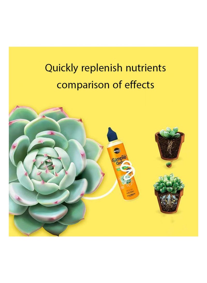 Miracle-Gro 120 Simple Grow Diluted Plant Nutrient Solution，Suitable for cacti and succulents, nutrient promoter and growth promoter - Image 4