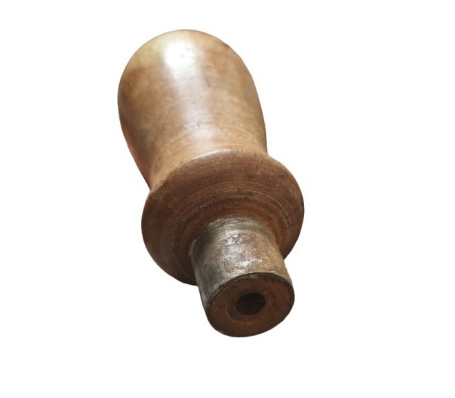 FTE Big Screw Driver Handle/Chesil Big Strong Hand made handle for Carpentry and Industrial Heavy Duty Works with Strong Grip Wooden Handle (handle Size 14 cm) - Image 2