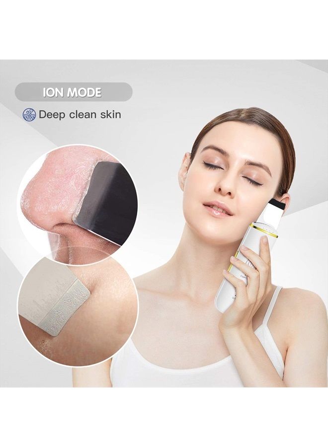 GUGUG Skin Scrubber Face Spatula - Skin Spatula Blackhead Remover Pore Cleaner with 4 Modes, Skin Care Tools-Pink - Image 3