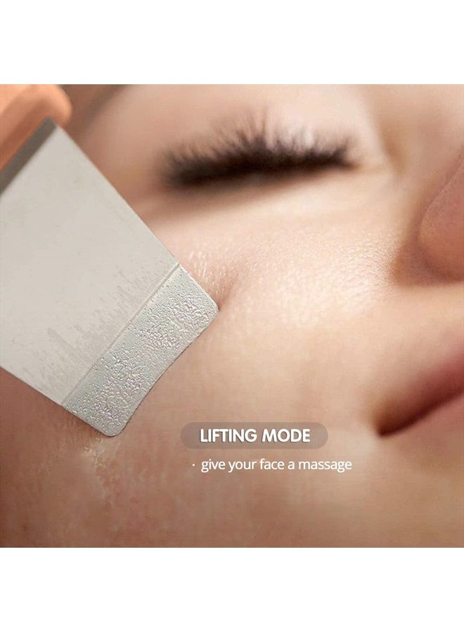 GUGUG Skin Scrubber Face Spatula - Skin Spatula Blackhead Remover Pore Cleaner with 4 Modes, Skin Care Tools-Pink - Image 4