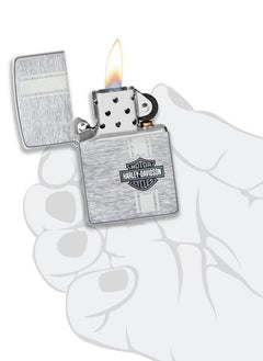 Zippo 49828 200 Harley Davidson Bar and Shield Brushed Chrome Windproof Lighter - pzsku/Z4D134AD51C637CF72020Z/45/_/1725538066/c2a5b99b-19f3-47ce-b3f5-938bf8dab38a