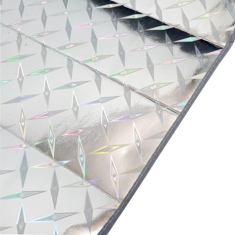 TOTMOX Universal Car Windscreen Sun Shade - Heat Reflective UV Shield with Suction Cups - Image 3