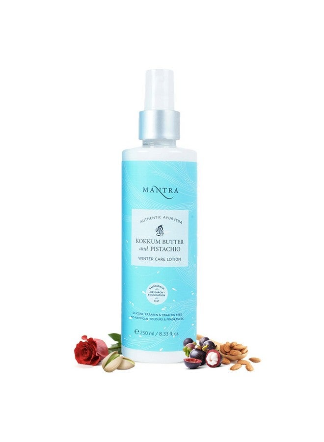 Mantra Herbal Kokkum Butter and Pistachio Winter Care Lotion Skin Moisturizers 250 ml - Image 1