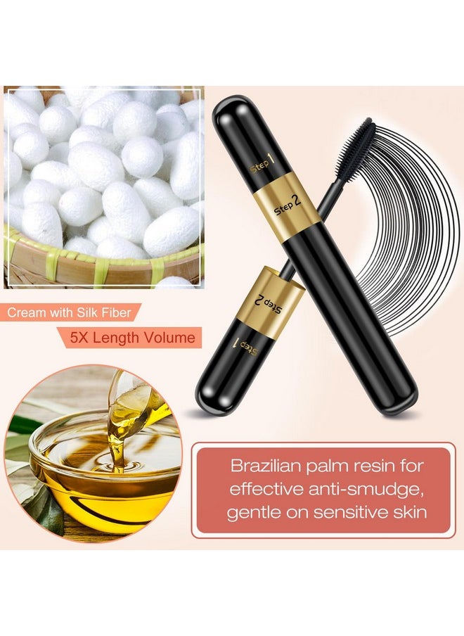 Mascara Volume And Length 2 In 1 Thrive Mascara Liquid Lash Extensions Waterproof Tubing Mascara Black 2 Pack Falsies Voluminous Lengthening Smudge Proof 4D Silk Fiber Mascara With Mascara Comb - pzsku/Z4D13D58547EB4BE4E816Z/45/_/1707975237/ff727355-d826-4f51-9aff-4b03441b8cfc