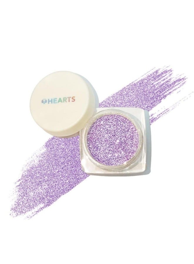 Hearts Loose Glitter Powder 12