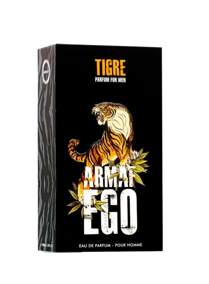 أرماف عطر ارماف ايجو تايجر بور هوم بلاك او دي بارفان 100 مل للرجال - Image 1