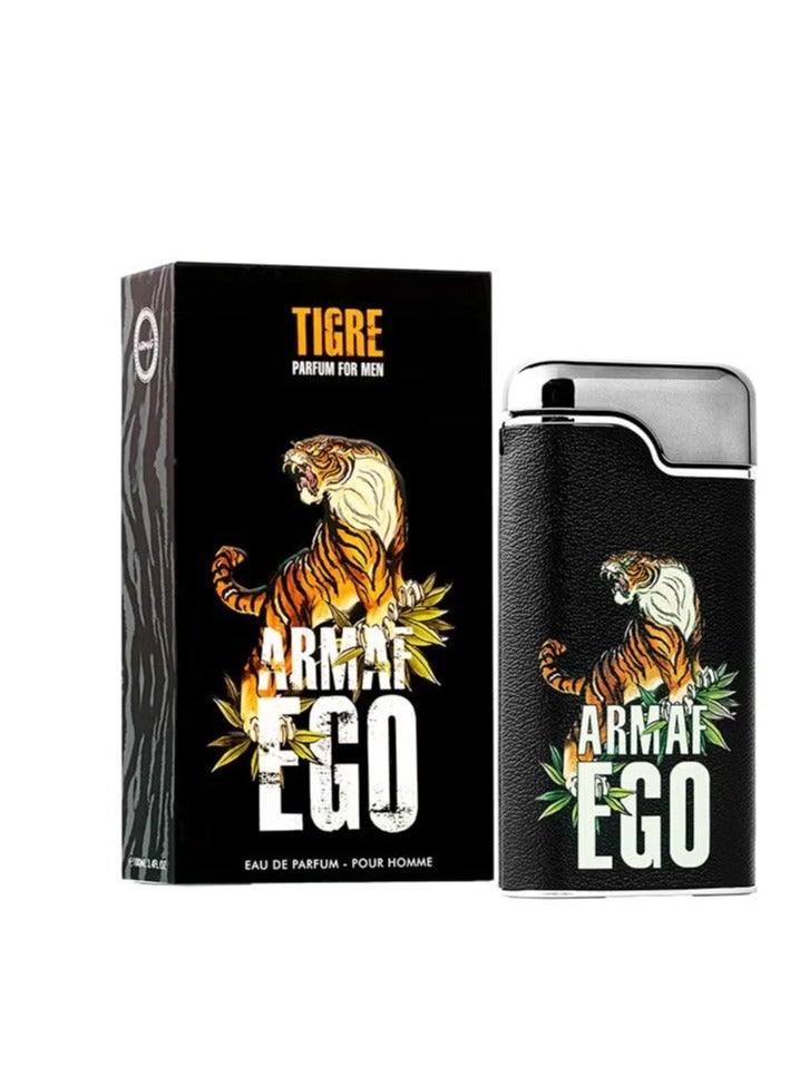 أرماف عطر ارماف ايجو تايجر بور هوم بلاك او دي بارفان 100 مل للرجال - Image 2