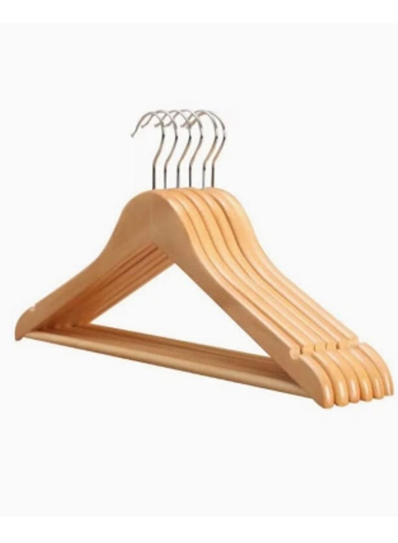 10-Piece Cloth Hanger Beige - Image 2